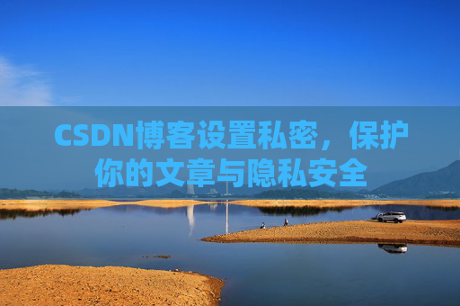 CSDN博客设置私密，保护你的文章与隐私安全