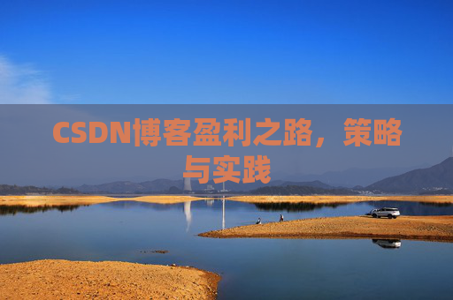 CSDN博客盈利之路,策略与实践